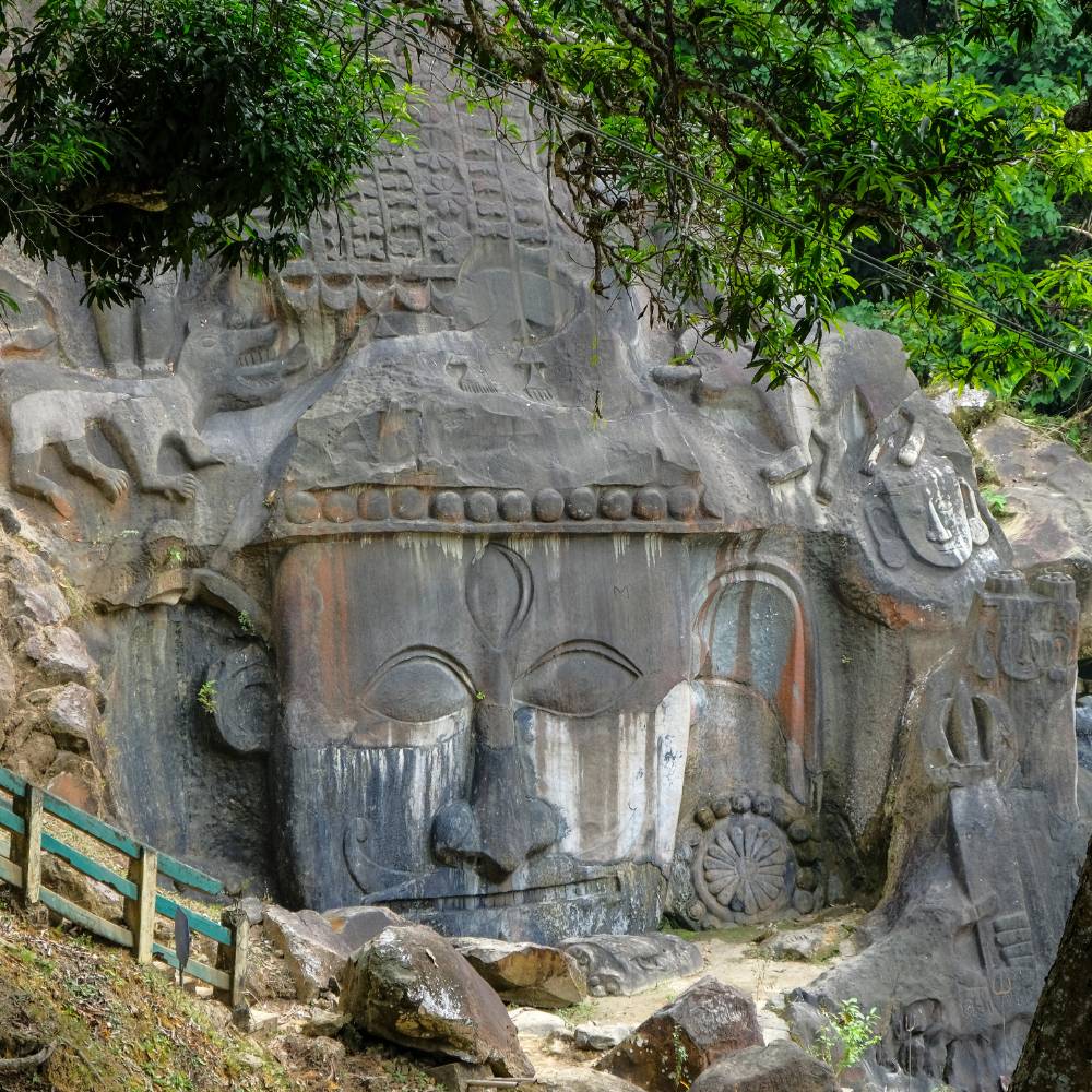 Stone Carvings of Unakoti, Tripura