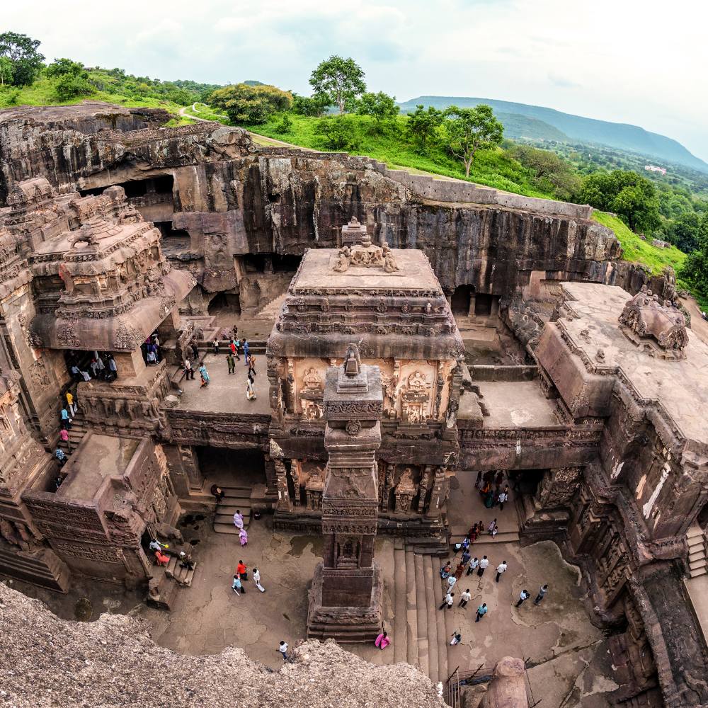 Ellora Caves Architecture