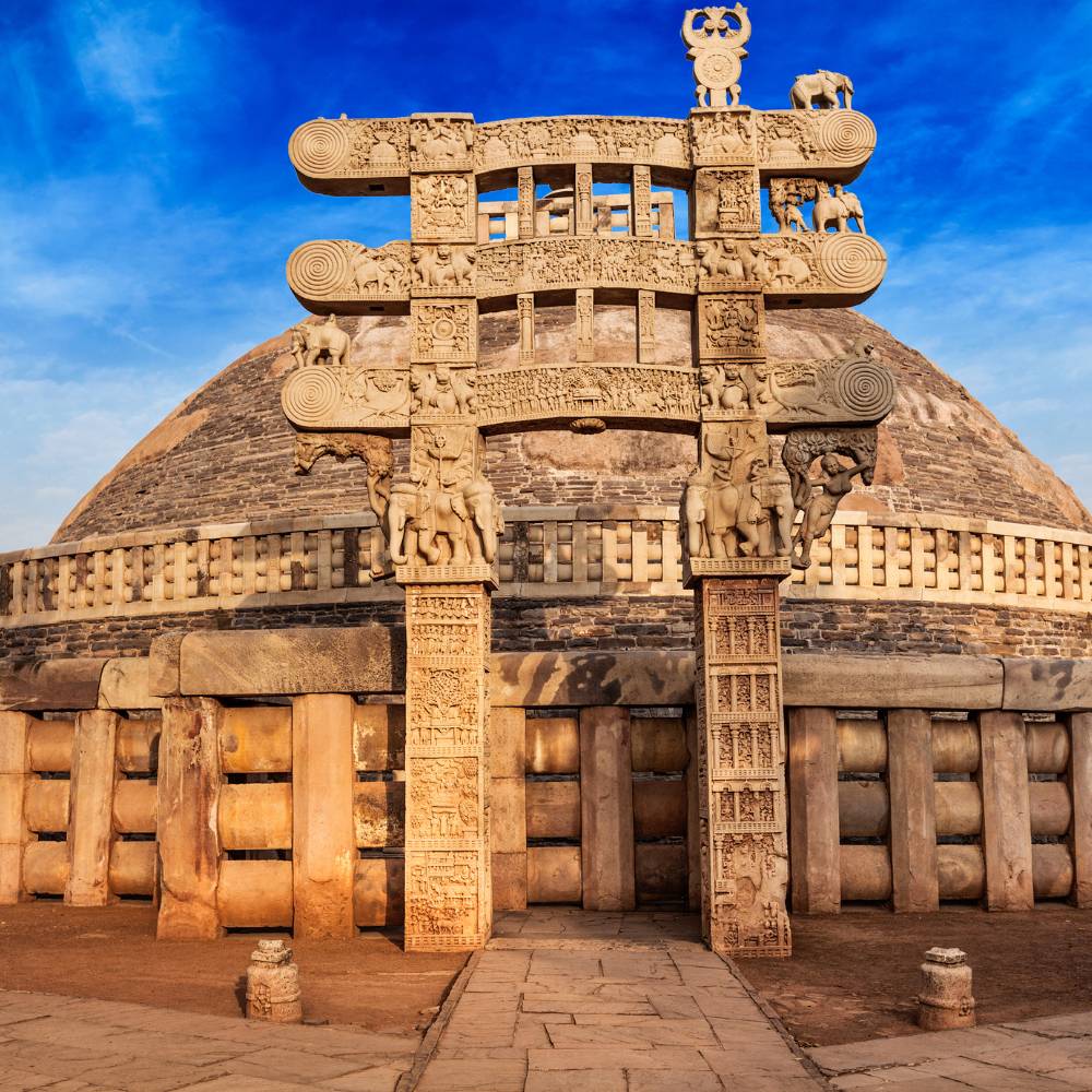 Sanchi Stupa, Sanchi (Madhya Pradesh)