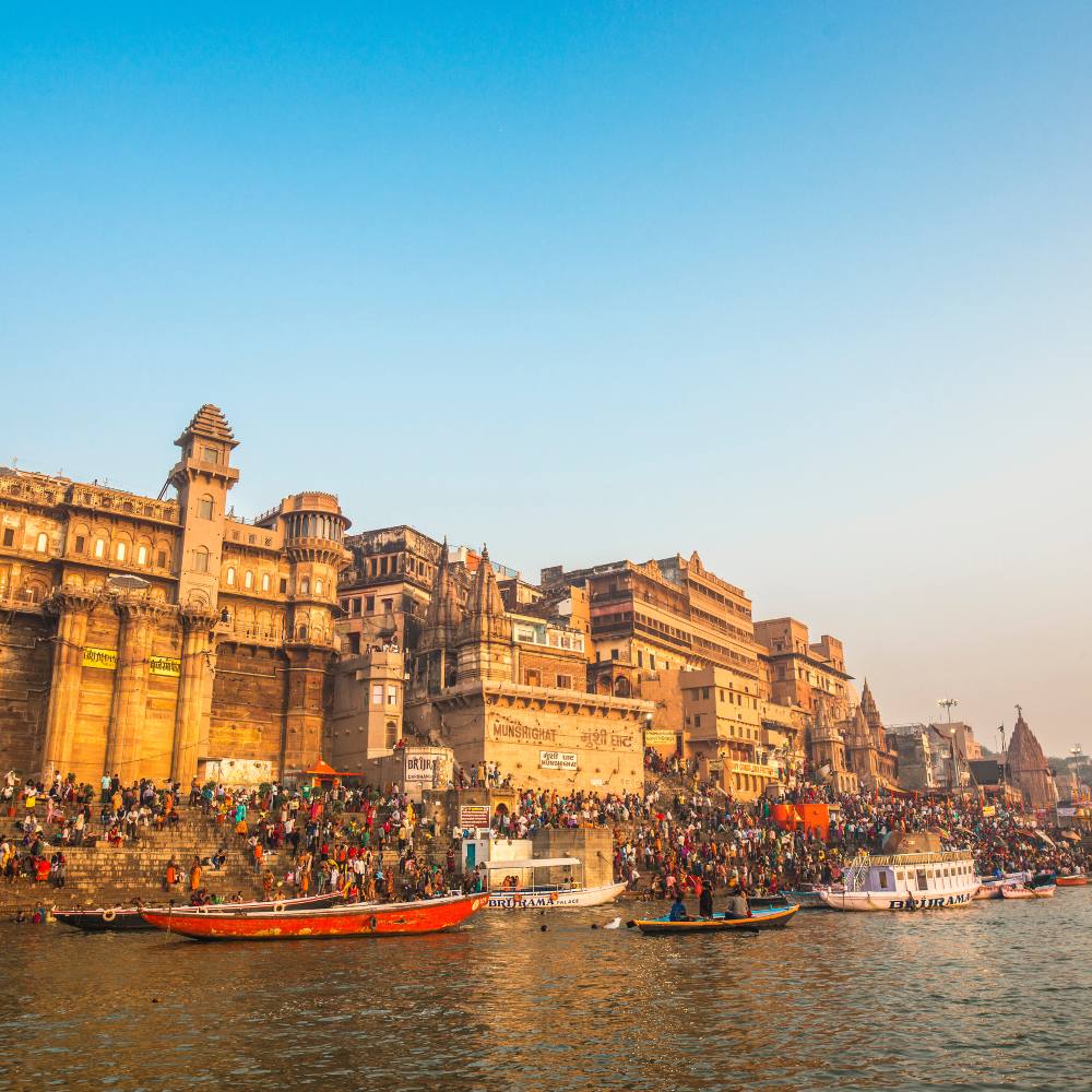Varanasi (120 kilometers) - The Spiritual Capital of India 