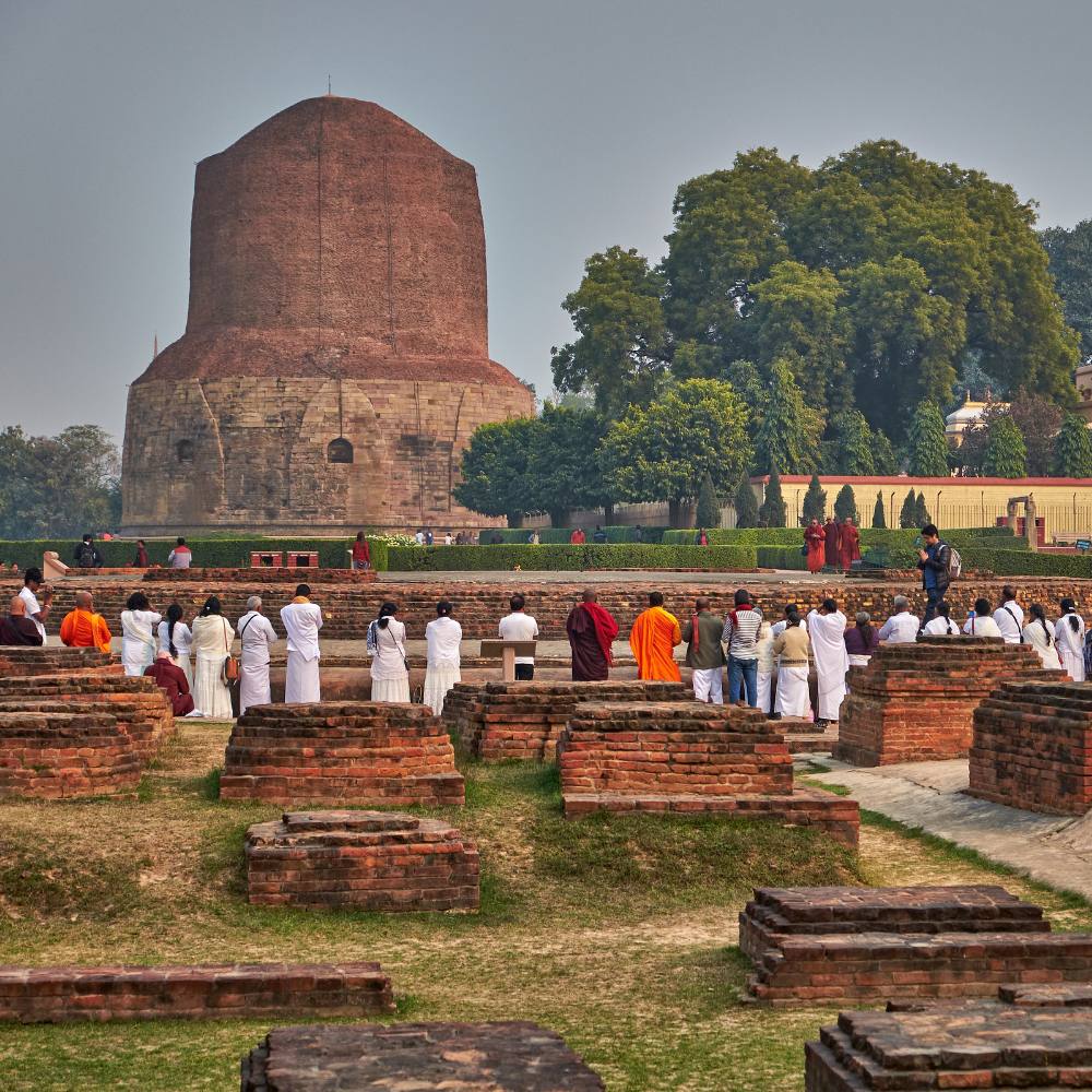 Sarnath (130 km): The Cradle of Buddhism. 