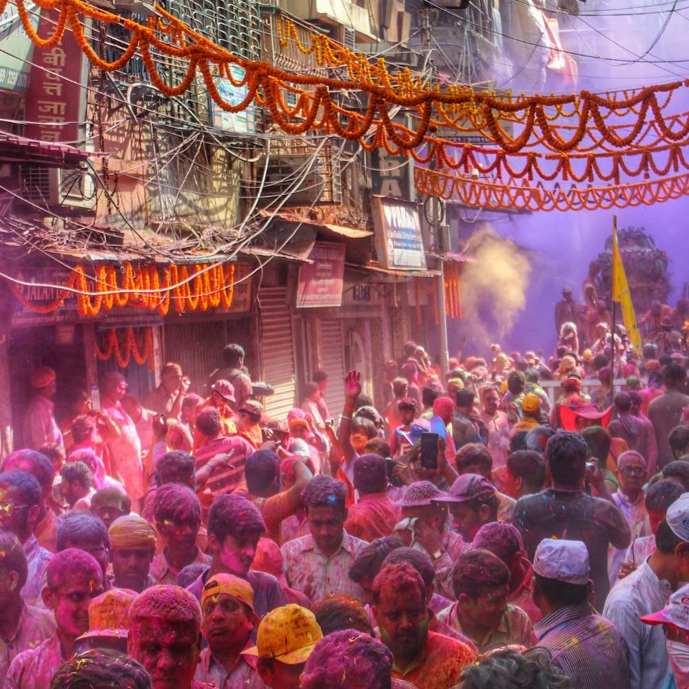 Holi in Gujarat and Maharashtra