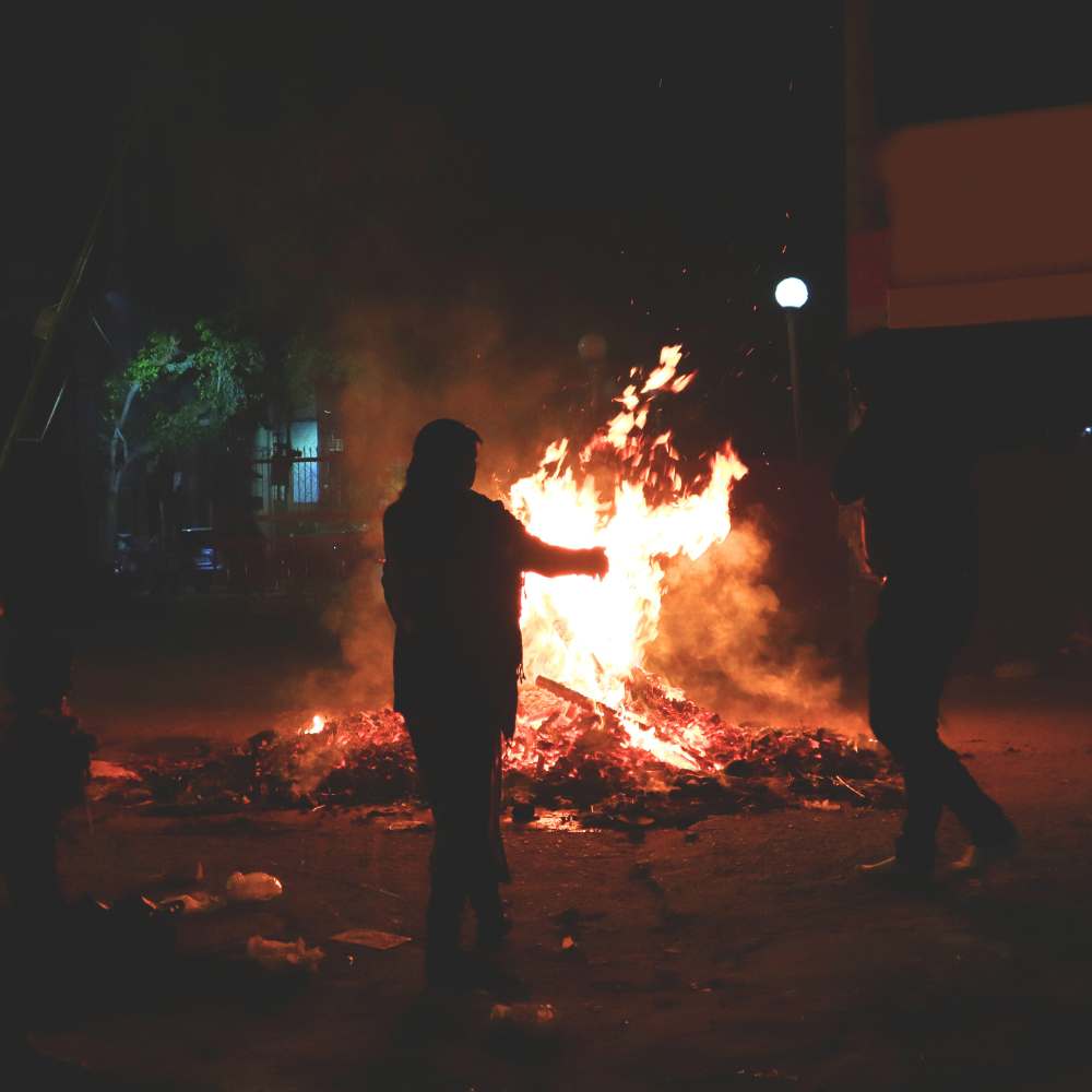 Holika Dahan (The Bonfire Night)