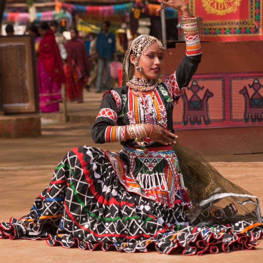 Cultural Performances of Jaisalmer Desert Festival.