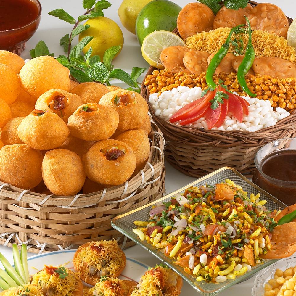 Chaat and Lassi Stalls