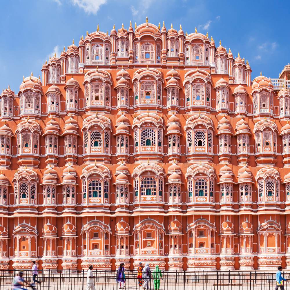 December is the best month to explore Jaipur, the "Pink City"
