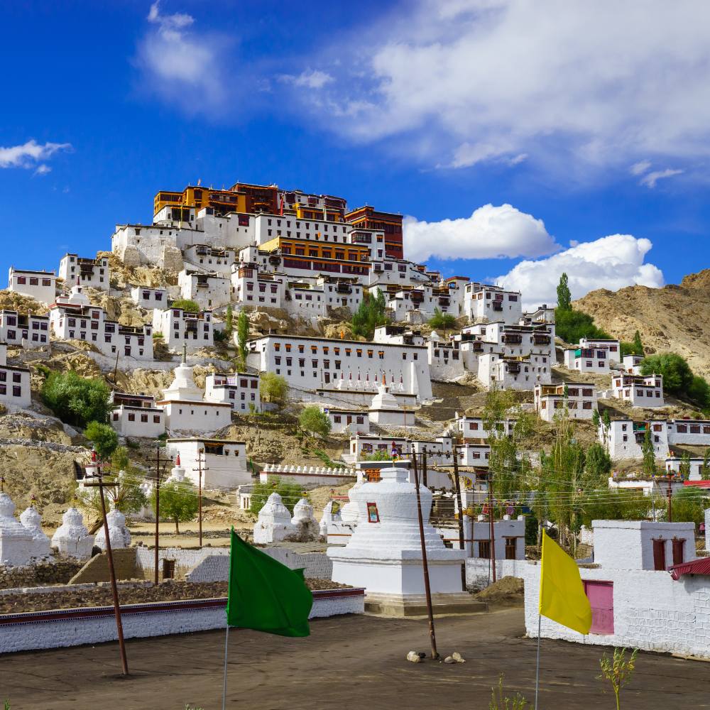Thiksey Monastery: The Gompa on the Hill